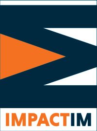 Impactim logo donkere achtergrond 2